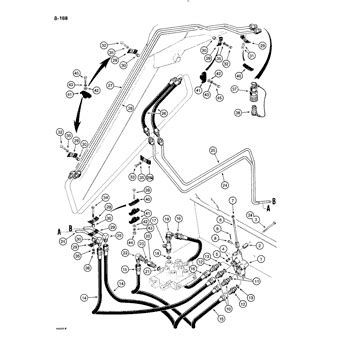 1853 case skid steer|case 1835b hydraulic system diagram.